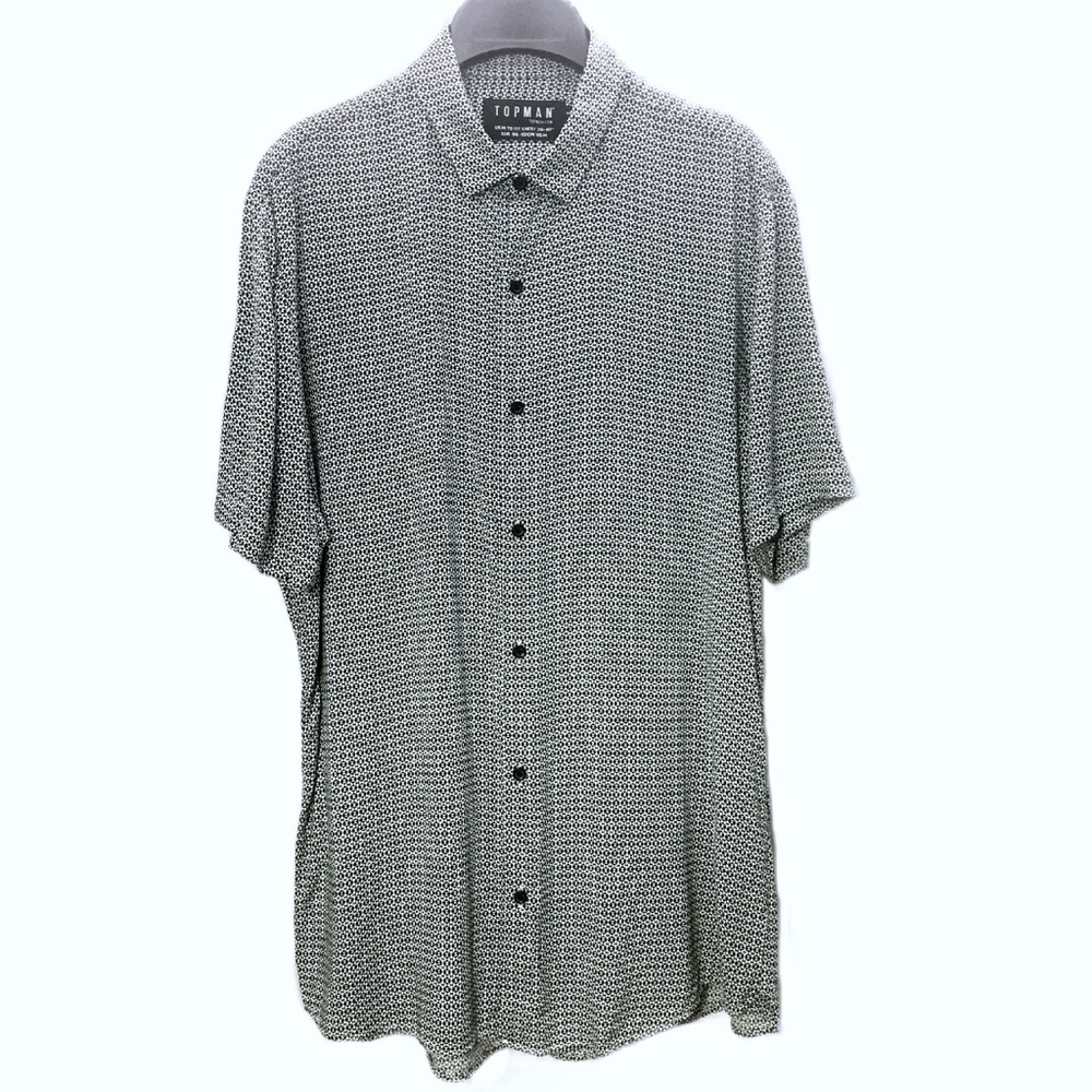 Topman Shortsleeved Button Down